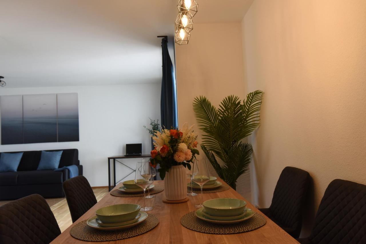 Inhomevision Neubau, Design, Balkon, Barrierefrei, Wlan Markgröningen Kültér fotó