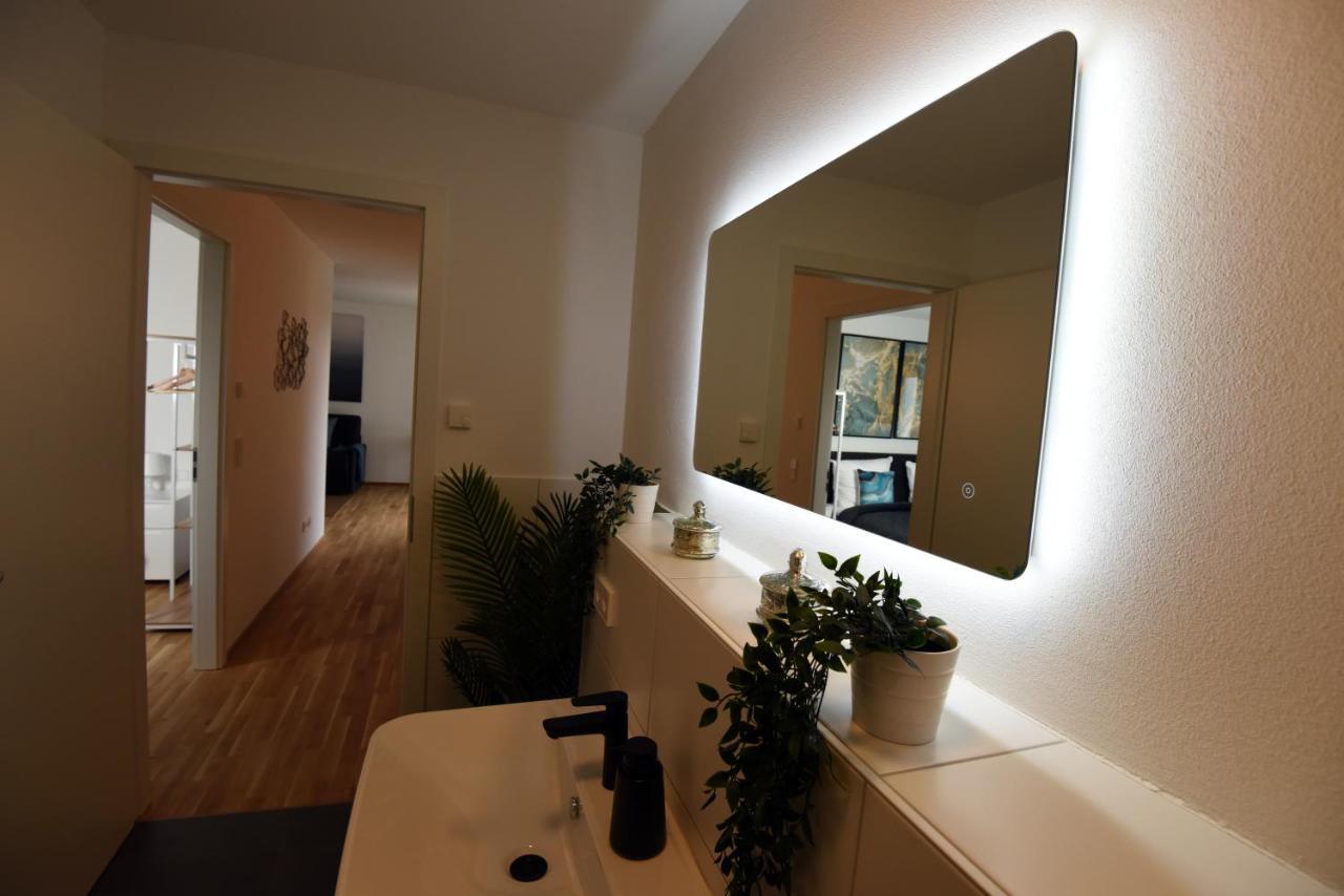 Inhomevision Neubau, Design, Balkon, Barrierefrei, Wlan Markgröningen Kültér fotó
